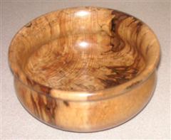 Spalted bowl by Keith Leonard